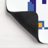Tapis De Souris Bébé manchot pixelisé mignon (Coin)