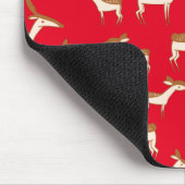 Tapis De Souris Bébé mignon cerf et famille (Coin)