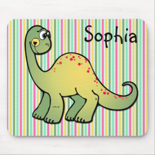 Tapis De Souris Bébé mignon Dinosaur Mousepad pour une fille