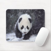 Tapis De Souris Bébé Mousepad de panda de neige (Avec souris)