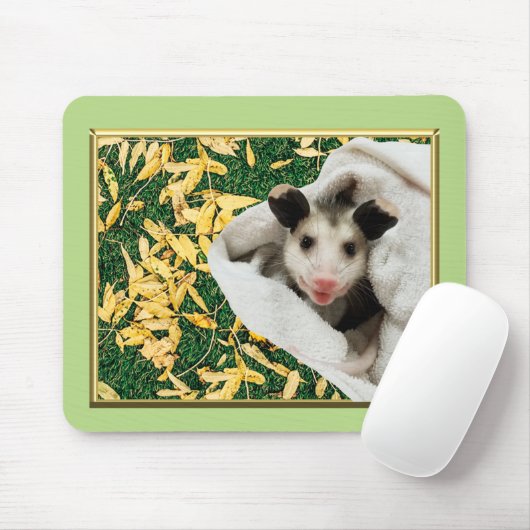 Tapis De Souris Bébé opossum (Avec souris)