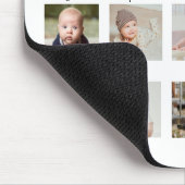 Tapis De Souris Bébé Première année 12 mois Photo Collage Moderne (Coin)