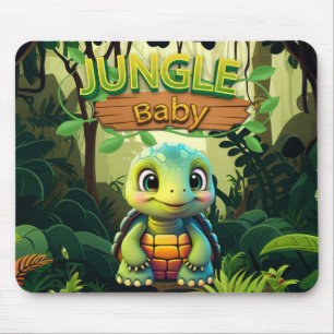 Tapis De Souris Bébé Tortue, Caractère d'Animal Tortue Boîte Migno