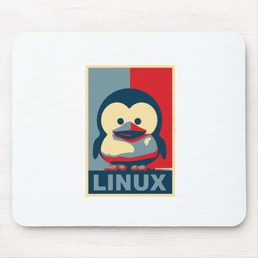 Tapis De Souris Bébé Tux Linux (Devant)