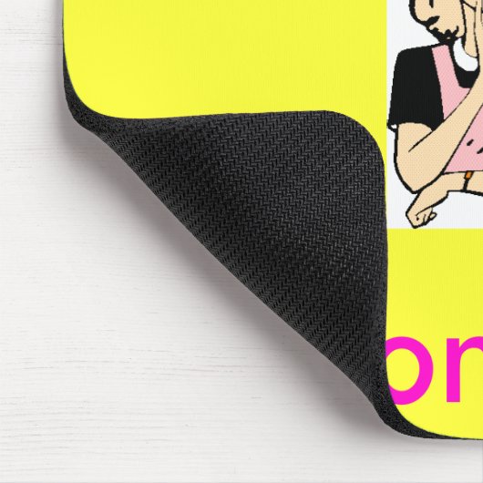 Tapis De Souris Bébés fibro, fibromyalgie (Coin)