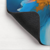 Tapis De Souris Becoming Light – Abstract Butterfly In Motion (Coin)