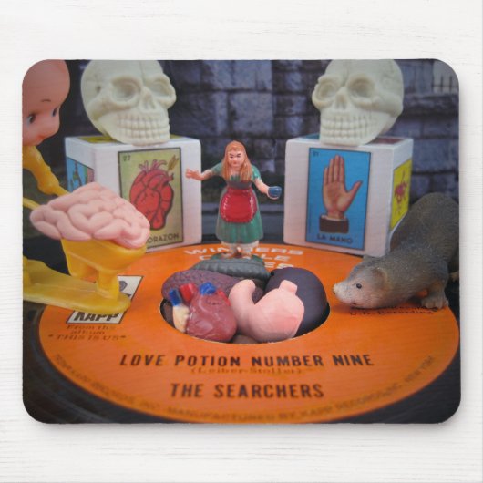 Tapis De Souris Bedelia construit un meilleur ami Mousepad (Devant)