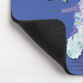 Tapis De Souris Bedlington à Bloom Mousepad (Coin)