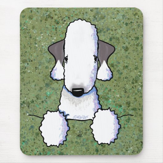 Tapis De Souris Bedlington Terrier Pad (Devant)