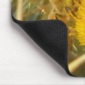 Tapis De Souris Bee and Star Thistle (Centaurea solstitialis) (Coin)