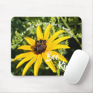 Tapis De Souris Bee Genre Photo Motivationnelle Jaune