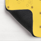 Tapis De Souris Bee Honeycomb Pattern (Coin)
