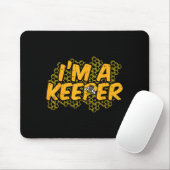 Tapis De Souris Bee-keeper Funny Beekeeng Pun Humor Honey Aarist G (Avec souris)