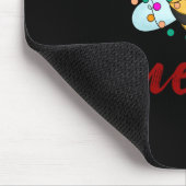Tapis De Souris Bee Merry Christmas Bee In Santa Hat Cute Merry Xm (Coin)