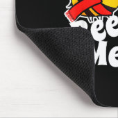 Tapis De Souris Bee Merry _ Cute Honey Bees Santa Claus _ Christma (Coin)