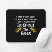 Tapis De Souris Beekeeng Fournitures Miel Bee Hive Bumble Bee Keep (Avec souris)