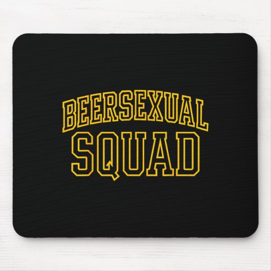 Tapis De Souris Beerual Squad Matching Group Bachelor Party Design (Devant)