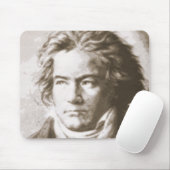 Tapis De Souris Beethoven À Sepia (Avec souris)
