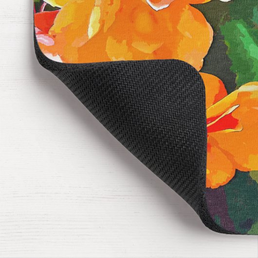 TAPIS DE SOURIS BEGONIAS (Coin)