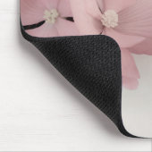 Tapis De Souris Bégonias rose Mousepad (Coin)
