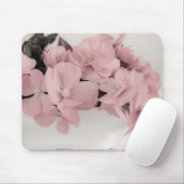 Tapis De Souris Bégonias rose Mousepad (Avec souris)