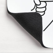 Tapis De Souris Behave No Funny Cat Meme Cartoon Design  (Coin)