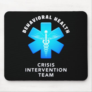 Tapis De Souris Behavioral And Mental Health Crisis Intervention T