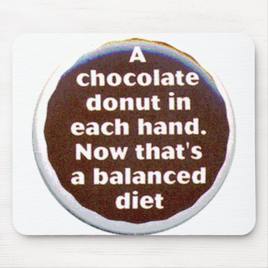 Tapis De Souris Beignet (Devant)