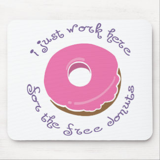 Tapis De Souris Beignet libre Mousepad