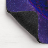 Tapis de souris Beignets Bleus Dans l'Espace (Coin)