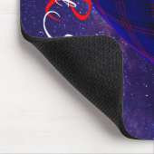 Tapis de souris Beignets Bleus Dans L'espace (Coin)