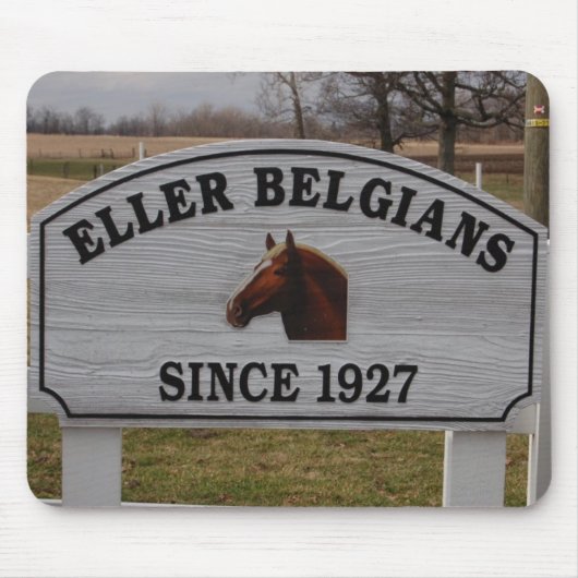 Tapis De Souris Belges Mousepad d'Eller (Devant)