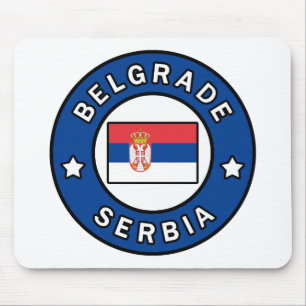 Tapis De Souris Belgrade Serbie