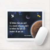 Tapis De Souris Believe that you can (Avec souris)