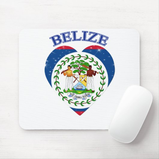 Tapis De Souris Belize Heart (Avec souris)
