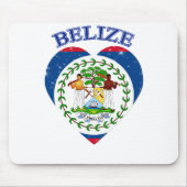 Tapis De Souris Belize Heart (Devant)