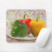Tapis De Souris Bell Peppers (Avec souris)