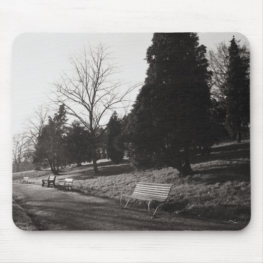 Tapis De Souris Bell Vue Park, Newport, lun (déc. 1977) (Devant)