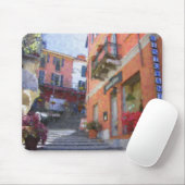 Tapis De Souris Bellagio, lac Como, Italie Mousepad (Avec souris)