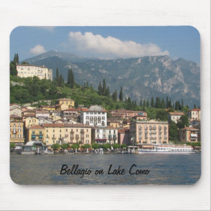 Tapis De Souris Bellagio sur le lac Como