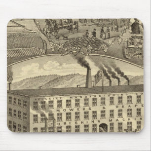 Tapis De Souris Bellaire Manufacturing Company Bellaire, Ohio