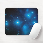 Tapis De Souris Belle Aqua Blue Constellation Pléiades Céleste (Avec souris)