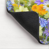 Tapis De Souris Belle Baie de Fleurs colorées (Coin)