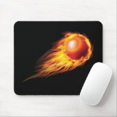 Tapis De Souris Belle balle de feu Mouse Mat (Avec souris)