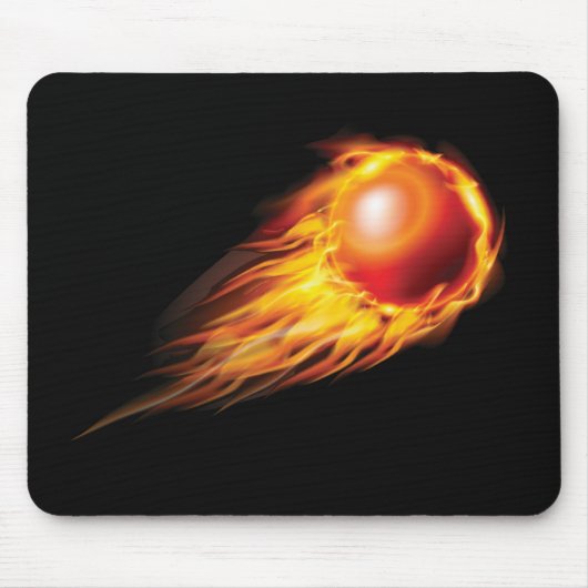 Tapis De Souris Belle balle de feu Mouse Mat (Devant)
