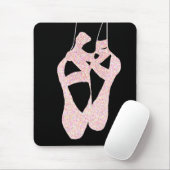 Tapis De Souris Belle Chaussures En Pointe Ballet Mousepad (Avec souris)
