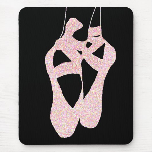 Tapis De Souris Belle Chaussures En Pointe Ballet Mousepad (Devant)