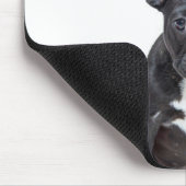 Tapis De Souris Belle Chien de taureau français avec la Saint-Patr (Coin)