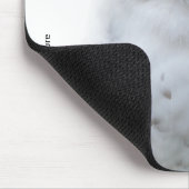 Tapis De Souris Belle, Dreamy et Serene Snowy Owl (Coin)