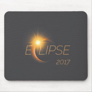Tapis De Souris Belle éclipse solaire Graphique 2017